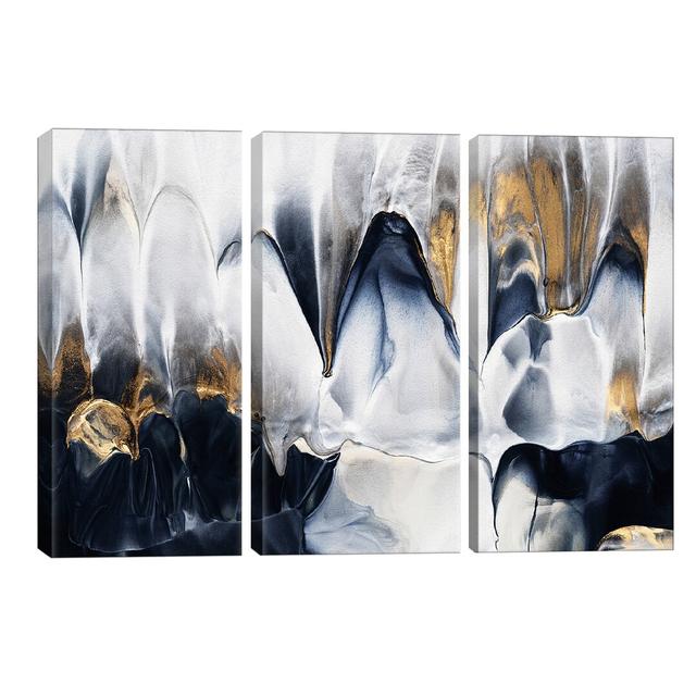 Abstract Flow II by Elisabeth Fredriksson - Wrapped Canvas Print Canora Grey Size: 101.6cm H x 152.4cm W x 3.81cm D on Productcaster.