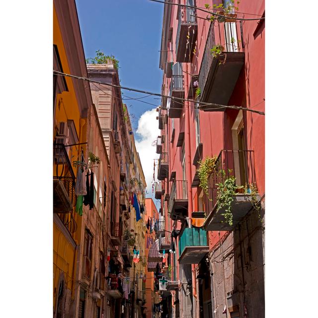 Alley in Naples - Wrapped Canvas Photograph 17 Stories Size: 46cm H x 30cm W on Productcaster.