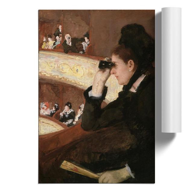 In the Loge by Mary Cassatt - Unframed Painting East Urban Home Size: 59cm H x 42cm W x 0.1cm D on Productcaster.