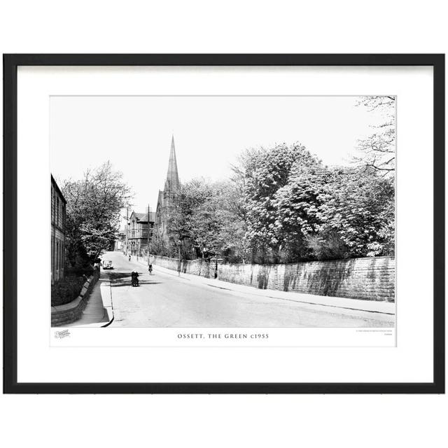 Ossett, The Green C1955 - Single Picture Frame Print The Francis Frith Collection Size: 60cm H x 80cm W x 2.3cm D on Productcaster.