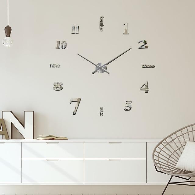 Oversized Odilia 120cm Wall Clock 17 Stories on Productcaster.