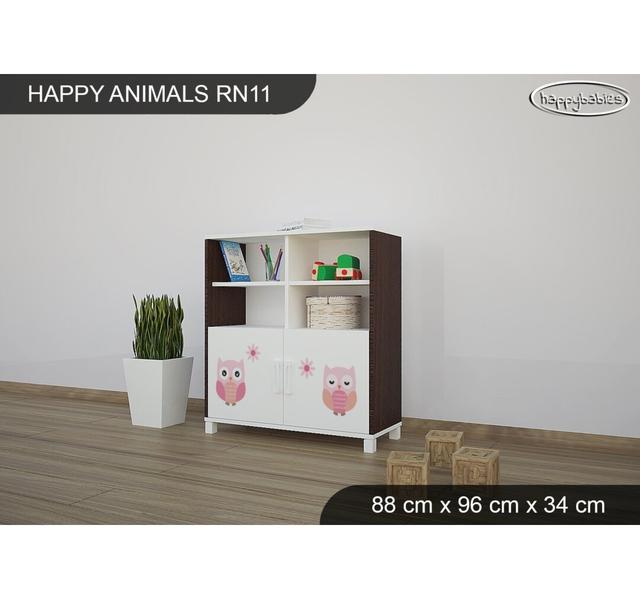 88cm W Chip Resistant Kids Cube Happy Babies Colour: Chestnut on Productcaster.