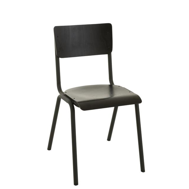 Arendt Side Chair Borough Wharf Colour: Black on Productcaster.