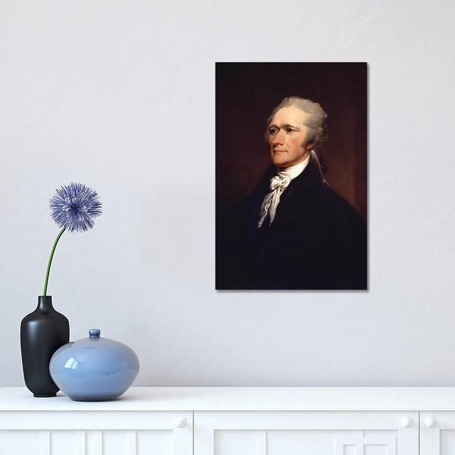 Painting Of Founding Father Alexander Hamilton by John Parrot - Print on Canvas Ebern Designs Format: Wrapped Canvas, Size: 45.72cm H x 30.48cm W x 1. on Productcaster.