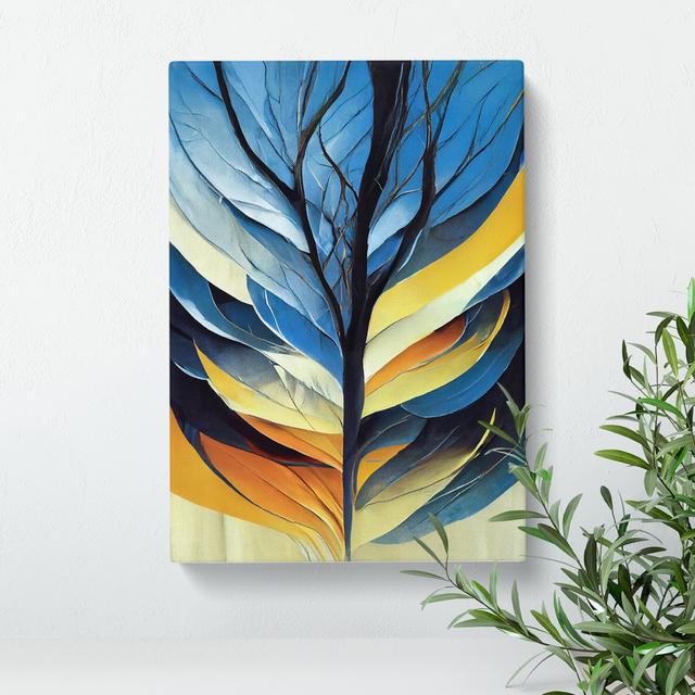 Tree Abstract Art No.4 ClassicLiving Size: 76cm H x 50cm W x 3cm D on Productcaster.