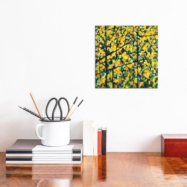 Brighter Morning by Yolanda Fernandez-Shebeko - Graphic Art on Canvas Ivy Bronx Format: Wrapped Canvas, Size: 30.48cm H x 30.48cm W x 1.9cm D on Productcaster.