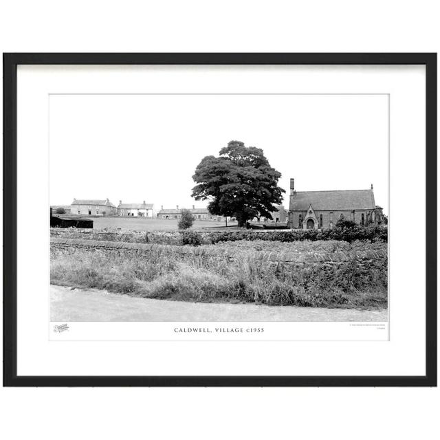 'Caldwell, Village C1955' - Picture Frame Photograph Print on Paper The Francis Frith Collection Size: 40cm H x 50cm W x 2.3cm D on Productcaster.