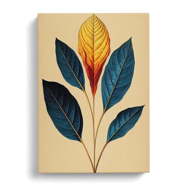 The Illuminated Leaves - Wrapped Canvas Print ClassicLiving Size: 76cm H x 50cm W x 3cm D on Productcaster.