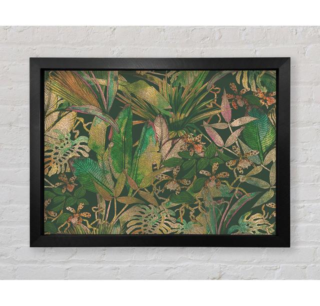 Jungle Flowers - Print Bright Star Size: 59.7cm H x 84.1cm W x 3.4cm D on Productcaster.