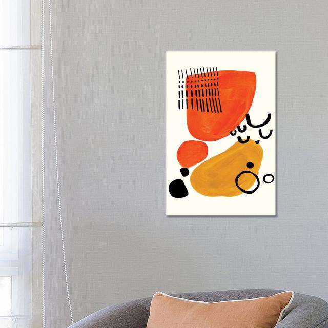 Mid Century Home by Enshape - Wrapped Canvas Gallery-Wrapped Canvas Giclée Metro Lane Size: 66.04cm H x 45.72cm W x 3.81cm D on Productcaster.