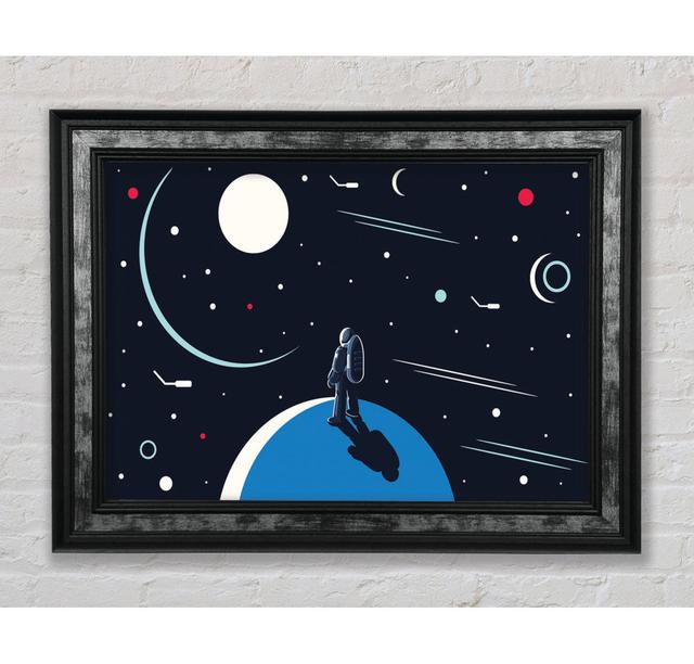 Looking Out Into The Universe - Single Picture Frame Art Prints Bright Star Size: 100cm H x 141.4cm W x 8cm D on Productcaster.