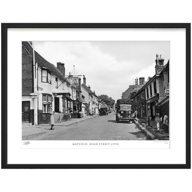 Mayfield, High Street C1955 by Francis Frith - Single Picture Frame Print The Francis Frith Collection Size: 45cm H x 60cm W x 2.3cm D on Productcaster.