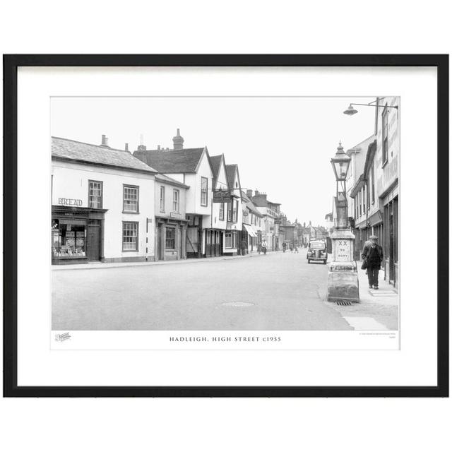 Hadleigh, High Street C1955 by Francis Frith - Single Picture Frame Print The Francis Frith Collection Size: 60cm H x 80cm W x 2.3cm D on Productcaster.