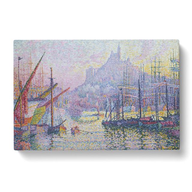 Notre-Dame De La Garde by Paul Signac - Wrapped Canvas Painting East Urban Home Size: 40cm H x 60cm W x 3cm D on Productcaster.