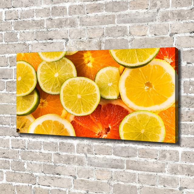 Citrus Fruits - Wrapped Canvas Art Prints Ebern Designs on Productcaster.