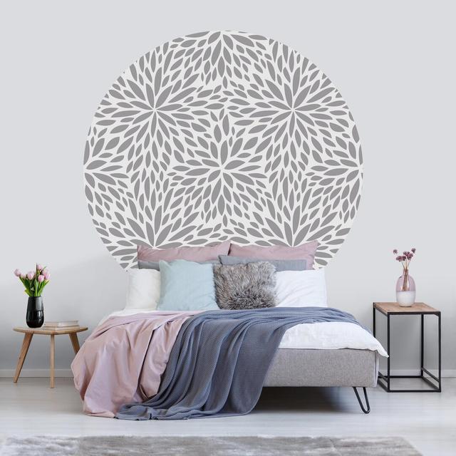 Mccullough Matte Peel & Stick Mural Corrigan Studio Colour: Grey, Size: 122cm L x 122cm W on Productcaster.