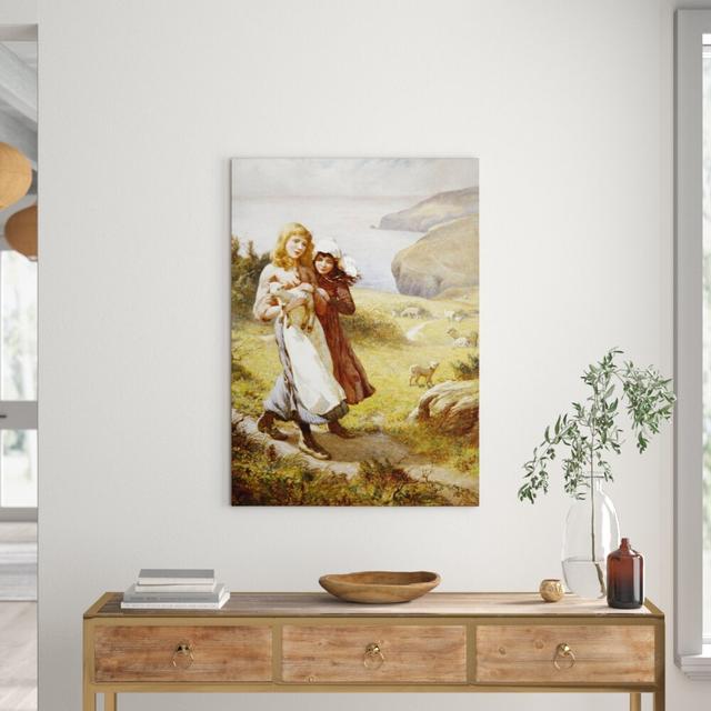 The Lost Lamb by Joseph Kirkpatrick Art Print East Urban Home Size: Extra Large, Format: Black Framed on Productcaster.