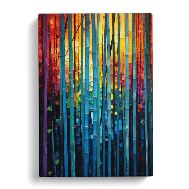 Bamboo Forest Colour Field - Art Prints 17 Stories Size: 50cm H x 35cm W x 3cm D on Productcaster.