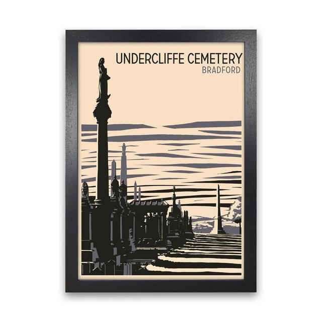 Undercliffe Cemetery Portrait Copy by Richard O'Neill - Graphic Art Corrigan Studio Format: Black Framed, Size: 34cm H x 25cm W x 3cm D on Productcaster.