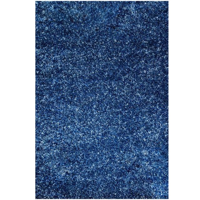 Bontemps No Pattern Machine Woven Navy Area Rug Brayden Studio Rug Size: Rectangle 160 x 230cm on Productcaster.