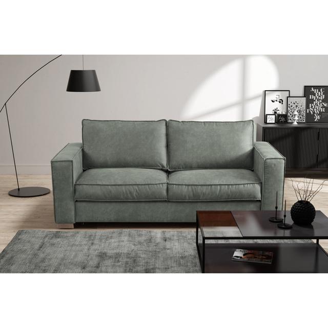 Sofa Maximina Ebern Designs Polsterfarbe: Grau on Productcaster.