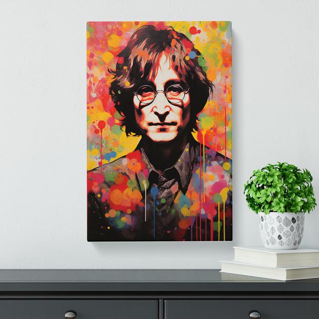 John Lennon Modern - Print Marlow Home Co. Size: 50cm H x 35cm W x 3cm D on Productcaster.