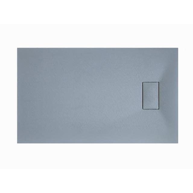 1200 x 800 mm Fiberglass Shower Tray LANERI Finish: Grey, Size: 1100 x 700 mm on Productcaster.