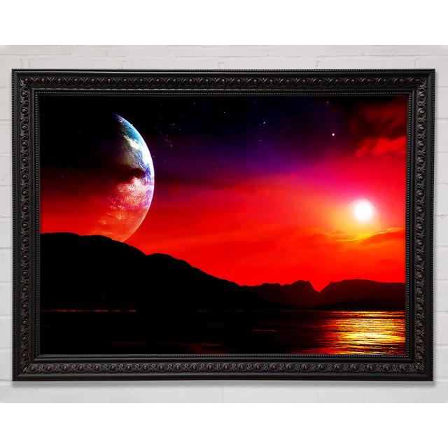 Aliens Planet Framed Print Bright Star Size: 59.7cm H x 84.1cm W on Productcaster.