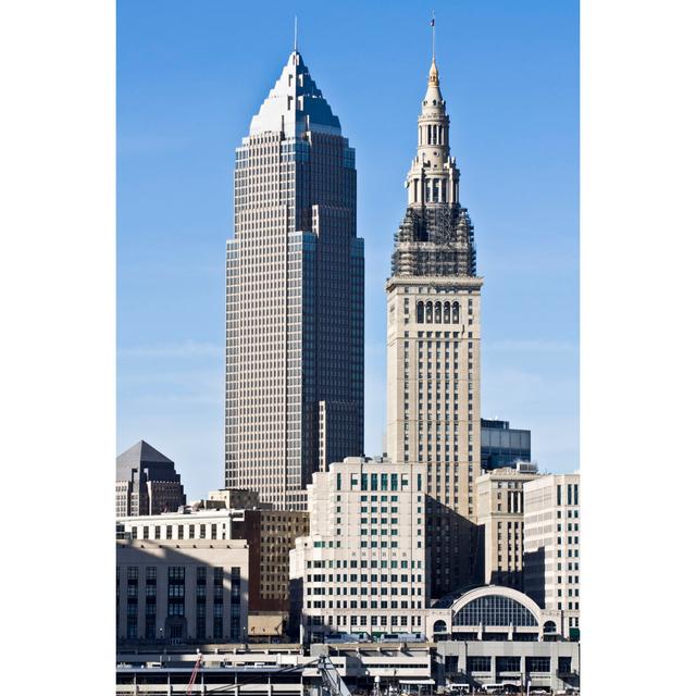 Filippus Downtown of Cleveland - Wrapped Canvas Photograph 17 Stories Size: 30cm H x 20cm W x 3.8cm D on Productcaster.