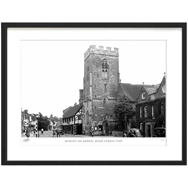 Henley-in-Arden, High Street 1949 by Francis Frith - Single Picture Frame Print The Francis Frith Collection Size: 60cm H x 80cm W x 2.3cm D on Productcaster.