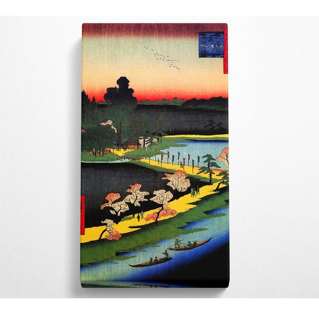 Larnakas Hiroshige Azuma Shrine And The Entwined Camphor - Wrapped Canvas Art Prints Ophelia & Co. Size: 81.28cm H x 40.64cm W x 1cm D on Productcaster.