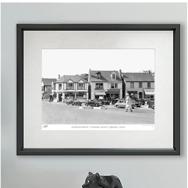 'Perranporth, Tywarn Hayle Square C1960' - Picture Frame Photograph Print on Paper The Francis Frith Collection Size: 45cm H x 60cm W x 2.3cm D on Productcaster.