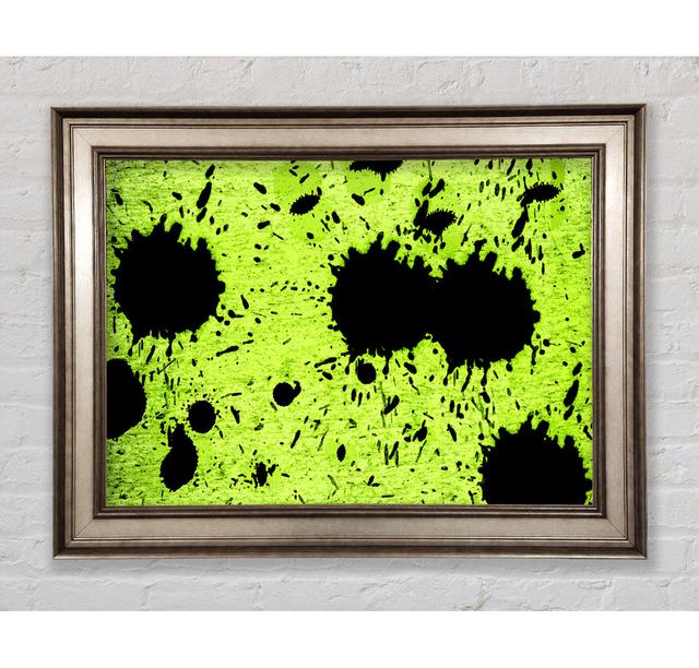 Lime Green Fury Framed Print Bright Star Size: 21cm H x 42cm W on Productcaster.