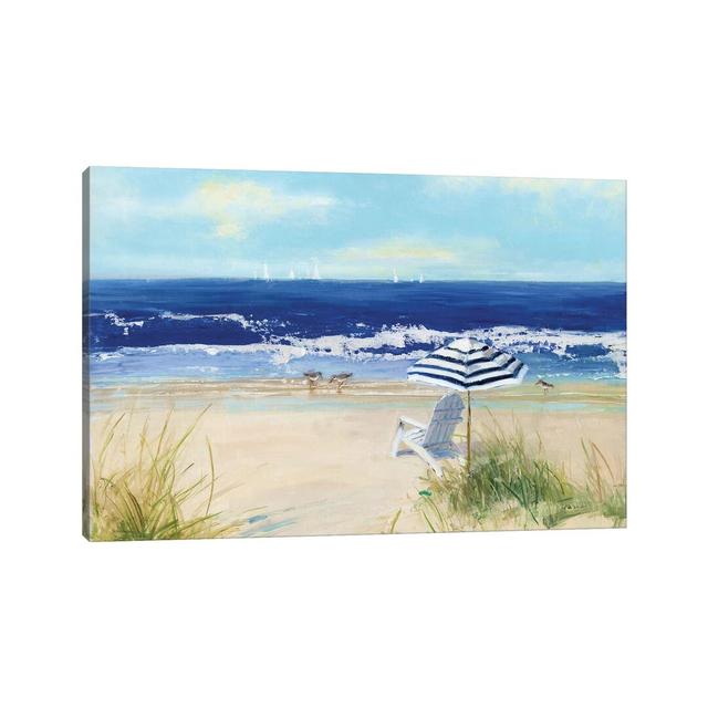 Beach Life II House of Hampton Size: 101.6cm H x 152.4cm W x 3.81cm D on Productcaster.