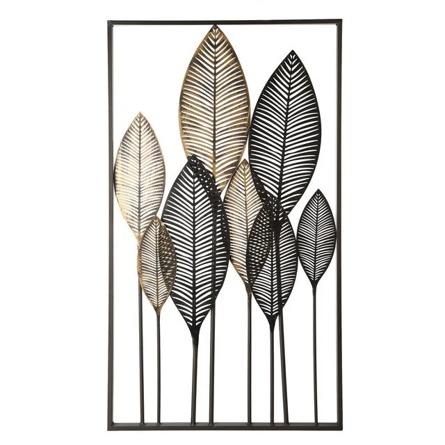 Wanddekoration Palm Leaves Bloomsbury Market on Productcaster.