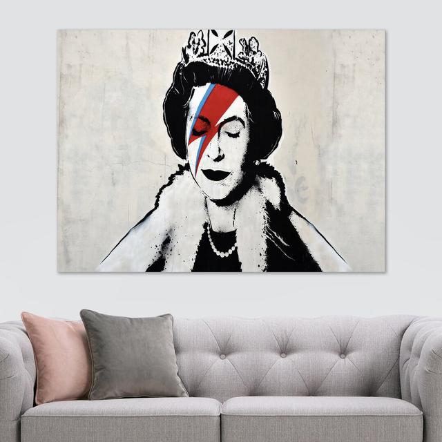 Ziggy Queen - Wrapped Canvas Print Rosdorf Park Size: 20.5cm H x 31cm W x 4cm D on Productcaster.