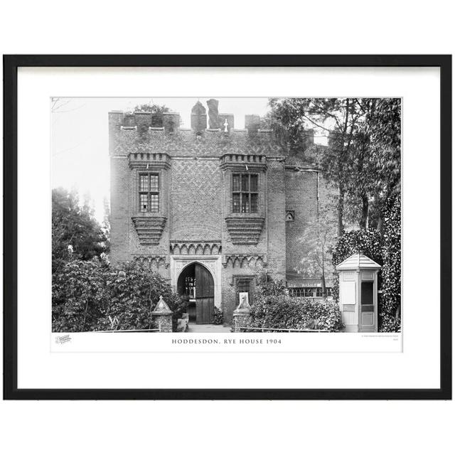 Hoddesdon, Rye House 1904 by Francis Frith - Single Picture Frame Print The Francis Frith Collection Size: 40cm H x 50cm W x 2.3cm D on Productcaster.