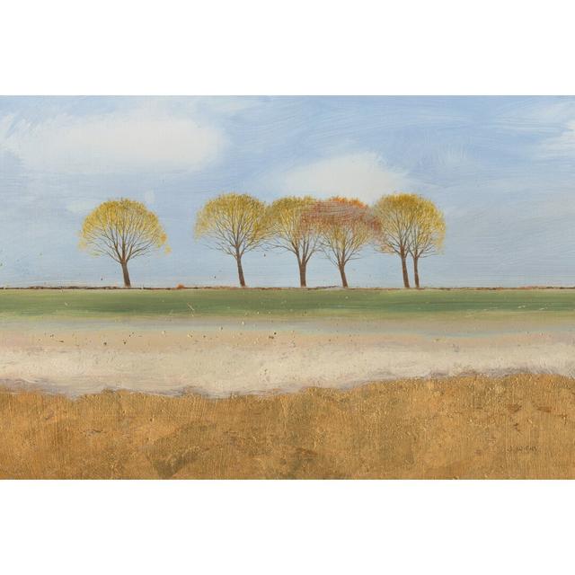 Landscape Horizon Crop by James Wiens - Wrapped Canvas Painting Marlow Home Co. Size: 81cm H x 122cm W on Productcaster.