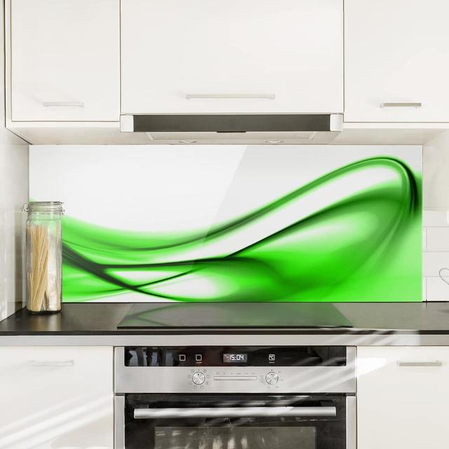 125cm x 50cm Peel & Stick Glass Panel East Urban Home on Productcaster.