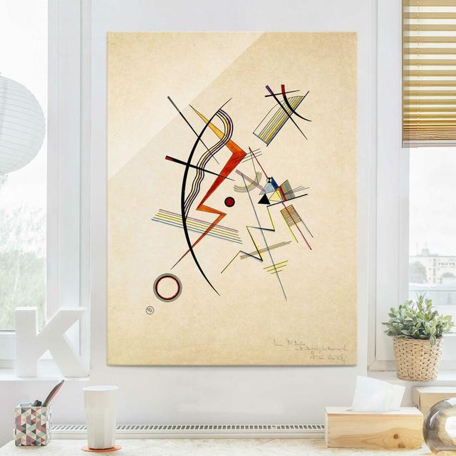 Annual Gift for the Kandinsky Society by Wassily Kandinsky - Graphic Art Print on Glass East Urban Home Size: 100 cm H x 75 cm W on Productcaster.