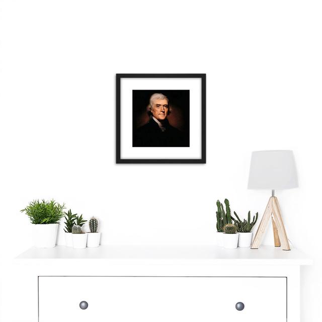 Thomas Jefferson by Rembrandt Peale - Single Picture Frame Painting Marlow Home Co. on Productcaster.