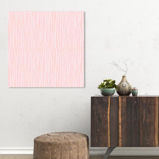 'I See Lines and Dots!' Graphic Art on Wrapped Canvas East Urban Home Size: 40.6 cm H x 40.6 cm W x 3.8 cm D on Productcaster.