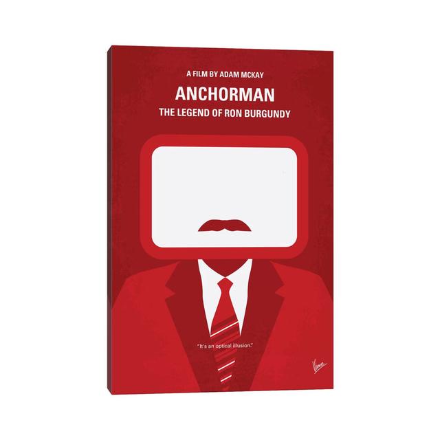 Anchorman by Chungkong - Art Print East Urban Home Size: 101.6cm H x 66.04cm W x 3.81cm D, Frame Option: No Frame on Productcaster.