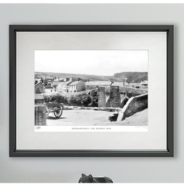 Horrabridge, The Bridge 1898 - Single Picture Frame Print The Francis Frith Collection Size: 60cm H x 80cm W x 2.3cm D on Productcaster.