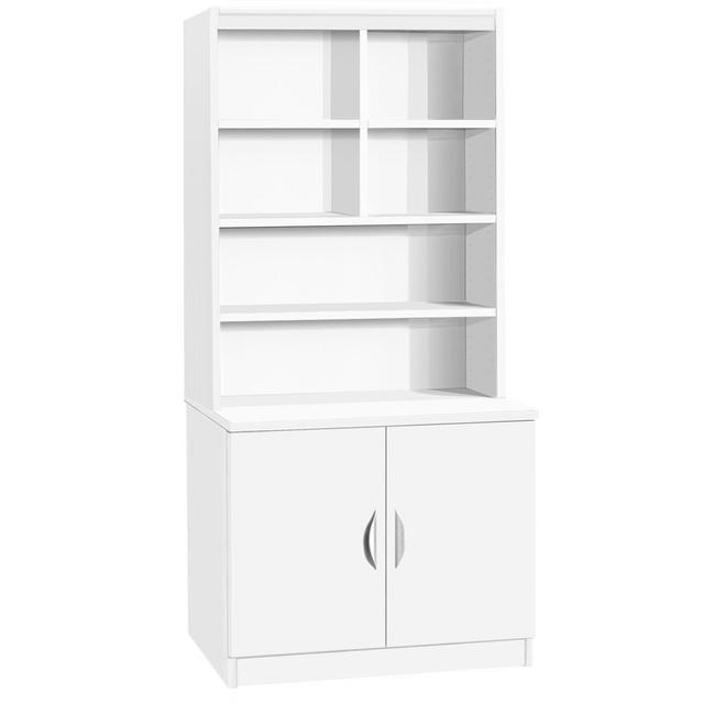 Kingston 2 Door Storage Cabinet Gracie Oaks Finish: White on Productcaster.