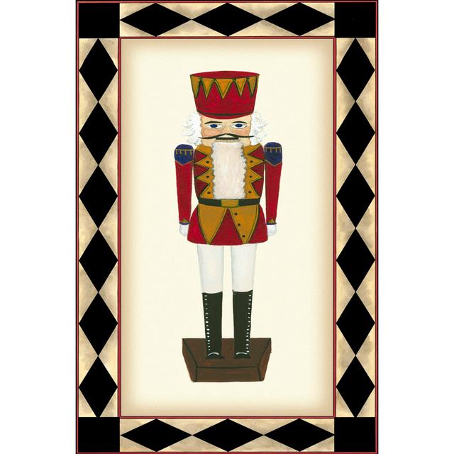 Small Nutcracker I by Tina Kafantaris - Wrapped Canvas Print The Seasonal Aisle Size: 91cm H x 61cm W x 3.8cm D on Productcaster.