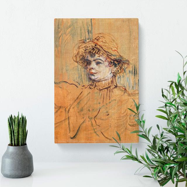 Mademoiselle Nys By Henri De Toulouse-Lautrec East Urban Home Size: 76cm H x 50cm W x 3cm D on Productcaster.