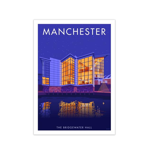 Manchester Bridgewater Hall by Stephen Millership - Print East Urban Home Frame Options: No Frame, Size: 84.1 cm H x 59.4 cm W x 1 cm D on Productcaster.