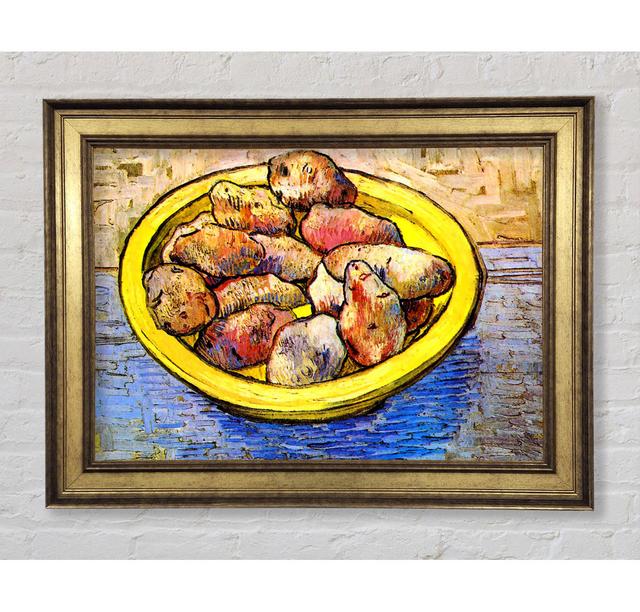 Still Life With Potatoes by Van Gogh - Single Picture Frame Art Prints Bright Star Size: 42cm H x 59.7cm W x 8cm D on Productcaster.