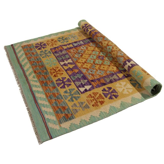 Handmade 103cm X 157cm Multicolor Indoor / Outdoor Area Rug Farah1970 on Productcaster.